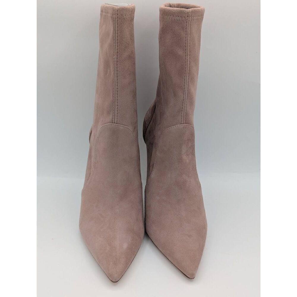 Stuart Weitzman power bootie 100 in fawn size 9 N… - image 4